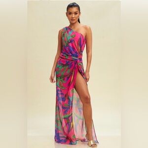 Luxxel Floral Maxi Dress